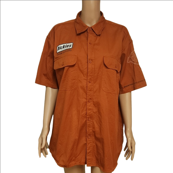 Dickies button-down short sleeve shirt - Picture 1 of 2